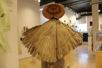 Historical straw jacket example