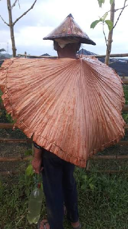 Historical straw jacket example