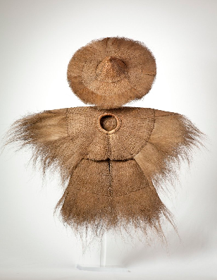 Historical straw jacket example