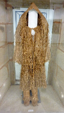 Historical straw jacket example