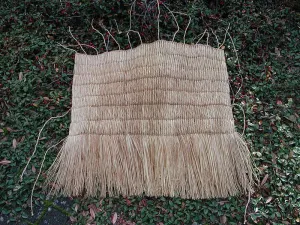 Historical straw jacket example