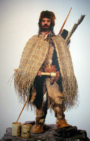 Historical straw jacket example
