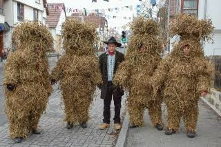 Historical straw jacket example