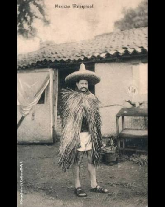 Historical straw jacket example