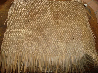 Historical straw jacket example